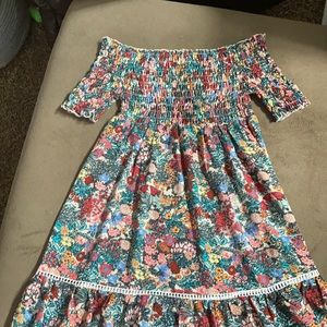 Off Shoulder Floral dress